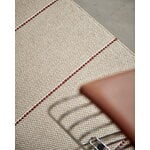 Pappelina Lea runner rug, beige - rust - vanilla, decoration image