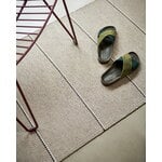 Pappelina Lea runner rug, potato - dark brown - vanilla, decoration image