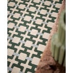 Pappelina Tom runner rug, leaf - cream - sage, decoration image