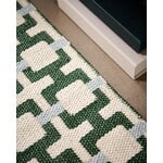 Pappelina Tom runner rug, leaf - cream - sage, decoration image