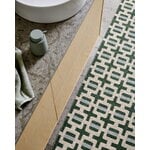 Pappelina Tom runner rug, leaf - cream - sage, decoration image