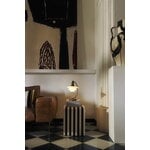 Louis Poulsen PH 2/2 Luna table lamp, aged brass - opal white, decoration image