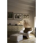Louis Poulsen PH 2/2 Luna table lamp, aged brass - opal white, decoration image