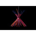 Ingo Maurer Pic-a-stic pendant, blue - orange - red, decoration image