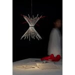 Ingo Maurer Pic-a-stic pendant, black - white, decoration image