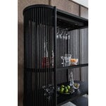 Poiat Bastone bar cabinet, black