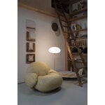 GUBI Stemlite floor lamp, 110 cm, dimmable, pebble grey