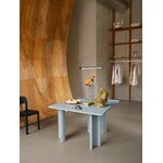 Muuto Re-norm table, 130 x 120 cm, light blue, decoration image