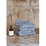 Roots Living Waffle bath towel, 85 x 160 cm, charcoal