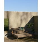 Muuto Coussin Settle Outdoor, Ribbed Weave 5 taupe, image décorative