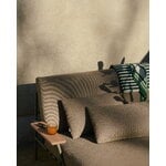 Muuto Coussin Settle Outdoor, Ribbed Weave 5 taupe, image décorative