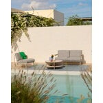 Muuto Halves coffee table, light taupe terrazzo, view 4