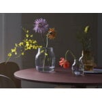 Muuto Midst bord, 120 cm, mörkröd linoleum - mörkröd