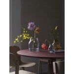 Muuto Midst pöytä, 120 cm, tummanpunainen linoleum - tummanpunainen