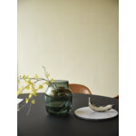 Muuto Midst Tisch, 160 cm, schwarzes Linoleum - Schwarz
