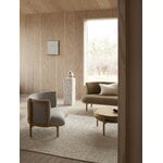 Carl Hansen & Søn Poltrona Sideways RF1904, rovere oliato - Molly 112, immagine decorativa