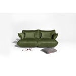 Fatboy King Velvet Recycled pillow, deep green, decoration image