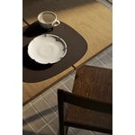 LIND DNA Tovaglietta Curve, 37 x 44 cm, nocciola in pelle Corduroy, immagine decorativa
