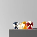 Stilnovo Buonanotte table lamp, polished red, decoration image
