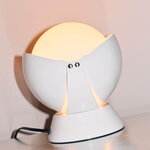 Stilnovo Buonanotte table lamp, polished white, decoration image