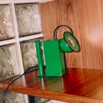 Stilnovo Minibox table lamp, polished green, decoration image