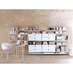 String Furniture String chest with 2 drawers, 58 x 30 cm, white