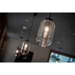 Bomma Lantern pendant, clear - black, decoration image