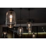 Bomma Lantern pendant, clear - black, decoration image