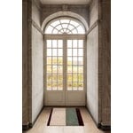 Tica Copenhagen Stripes horizontal rug, 60 x 90 cm, bordeaux - green - ivory, decoration image