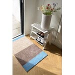 Tica Copenhagen Stripes horizontal rug, 60 x 90 cm, blue - sand - ivory, decoration image