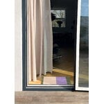 Tica Copenhagen Stripes horizontal rug, 40 x 60 cm, green - lilac - ivory, decoration image