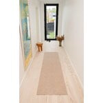 Tica Copenhagen Uni color rug, 67 x 250 cm, ivory, view 9