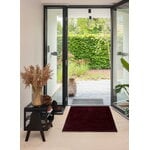Tica Copenhagen Uni color rug, 90 x 130 cm, bordeaux, decoration image