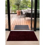 Tica Copenhagen Uni color rug, 90 x 130 cm, bordeaux, decoration image