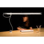 Ingo Maurer Tubular Balance table lamp, white - white cable, decoration image