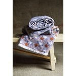 Lapuan Kankurit Tulppaani blanket, 130 x 240 cm, cinnamon - blue