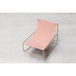 Valerie Objects Rocking Chair, messinki - vaaleanpunainen