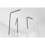 valerie_objects Ceiling Lamp n3, musta