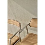 Vipp 452 Swivel tuoli, kiillotettu runko - camel nahka, pyörät, näkymä 15