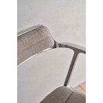 Vipp 452 Swivel tuoli, kiillotettu runko - Tide dark sand, jalkatallat, näkymä 11