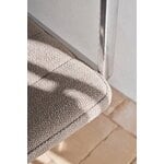 Vipp 452 Swivel tuoli, kiillotettu runko - Tide dark sand, jalkatallat, näkymä 2