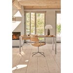Vipp 453 Swivel tuoli, kiillotettu runko - camel nahka, jalkatallat, näkymä 7