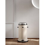 Vipp VIPP15 pedal bin, 14 L, beige, decoration image