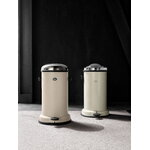 Vipp VIPP15 pedal bin, 14 L, beige, decoration image