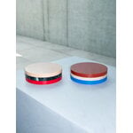 valerie_objects Three Circles tray set, 3 pcs, red - brown - pink, decoration image