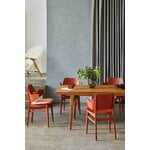 Warm Nordic Tavolo da pranzo Evermore, 160 cm, con 2 prolunghe, teak - rovere oliato, immagine decorativa