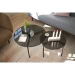 Warm Nordic From Above side table, 52 cm, grey - black