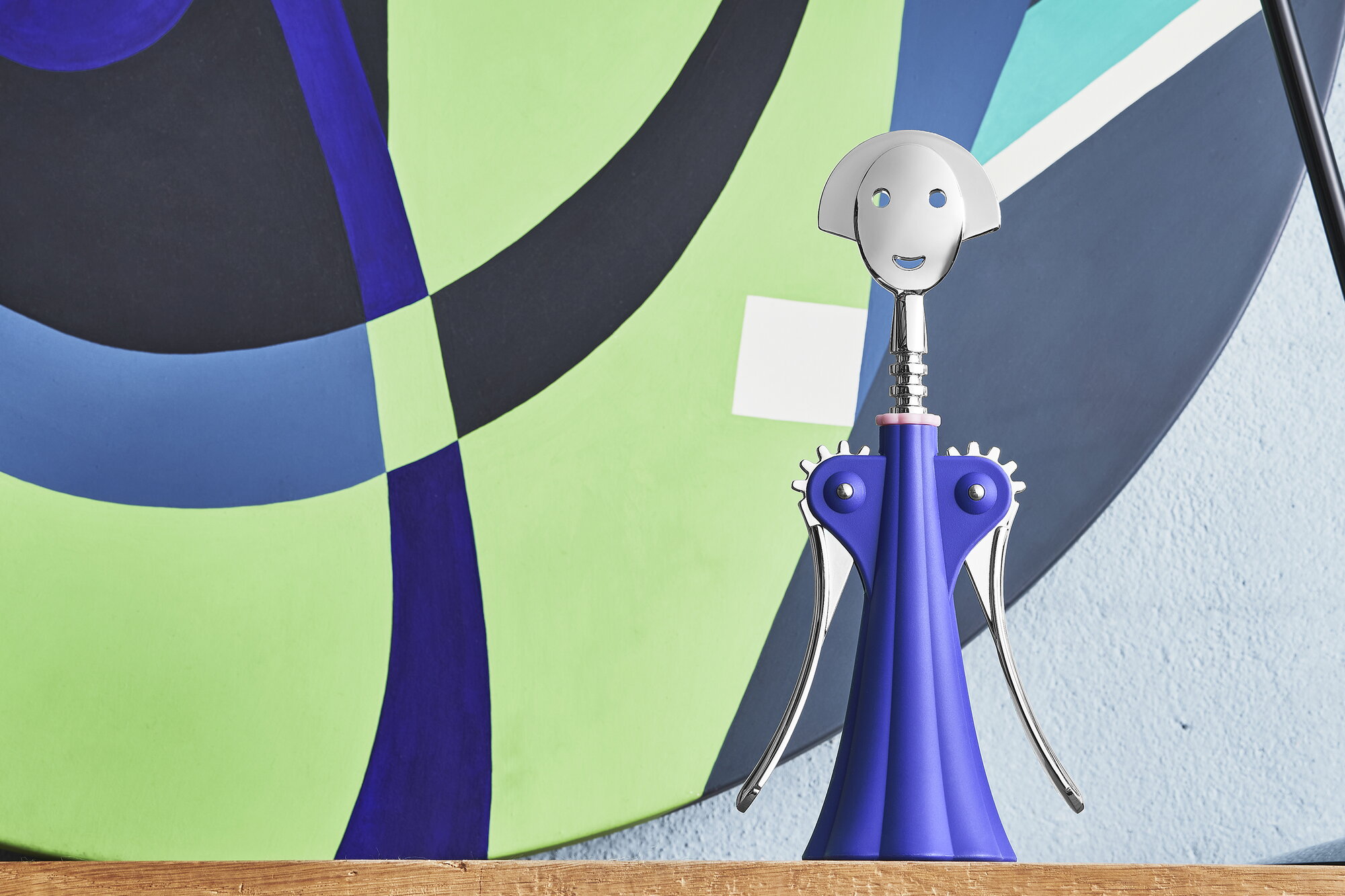 Alessi Anna G. corkscrew, dark blue | Finnish Design Shop