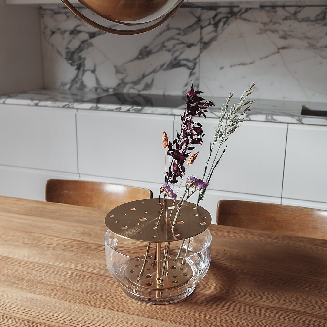 まるさま専用　IKEBANA VASE LONG Fritz Hansen Ikebana Vase Long Brass | AndLight