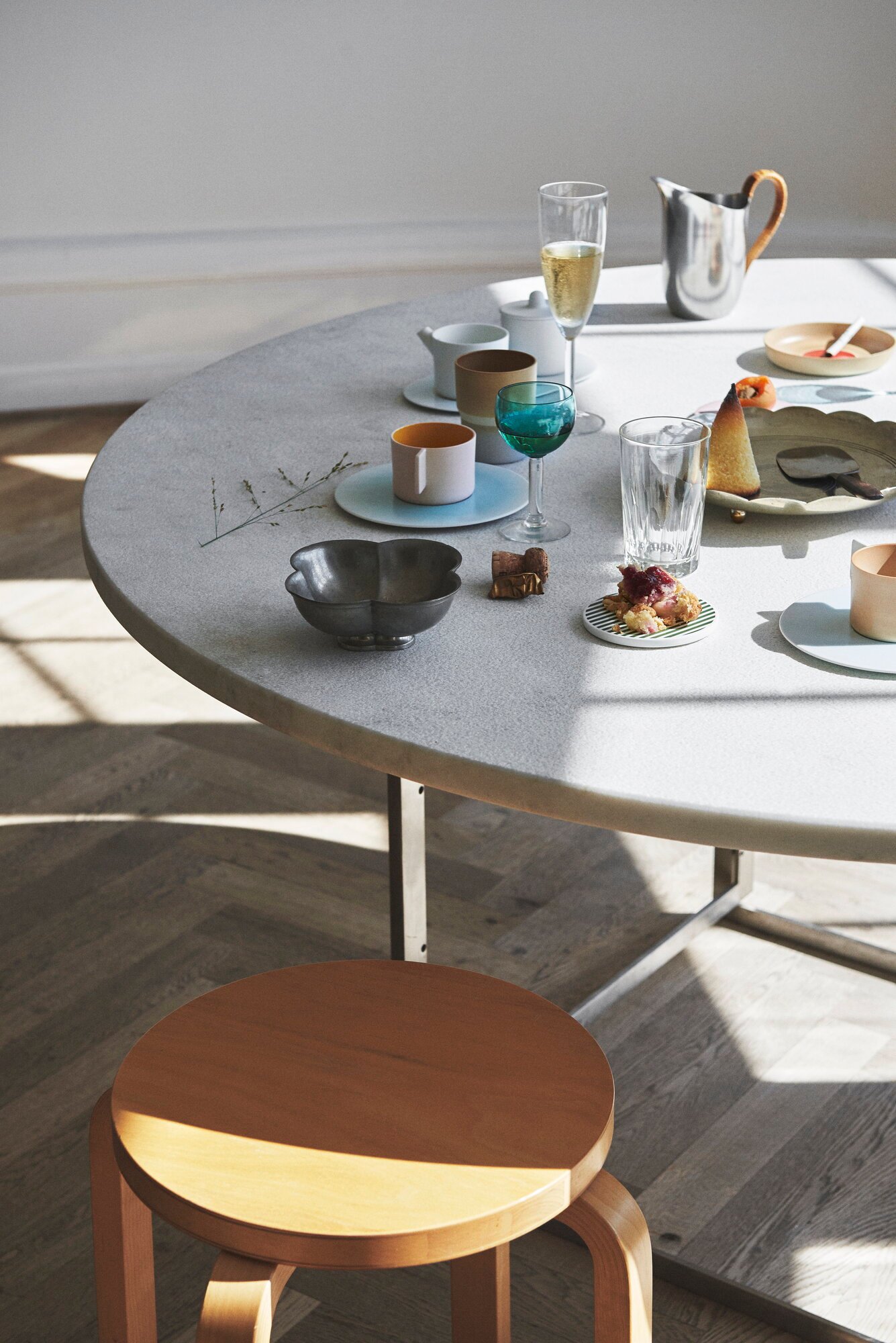 Artek Aalto stool E60, birch | Finnish Design Shop